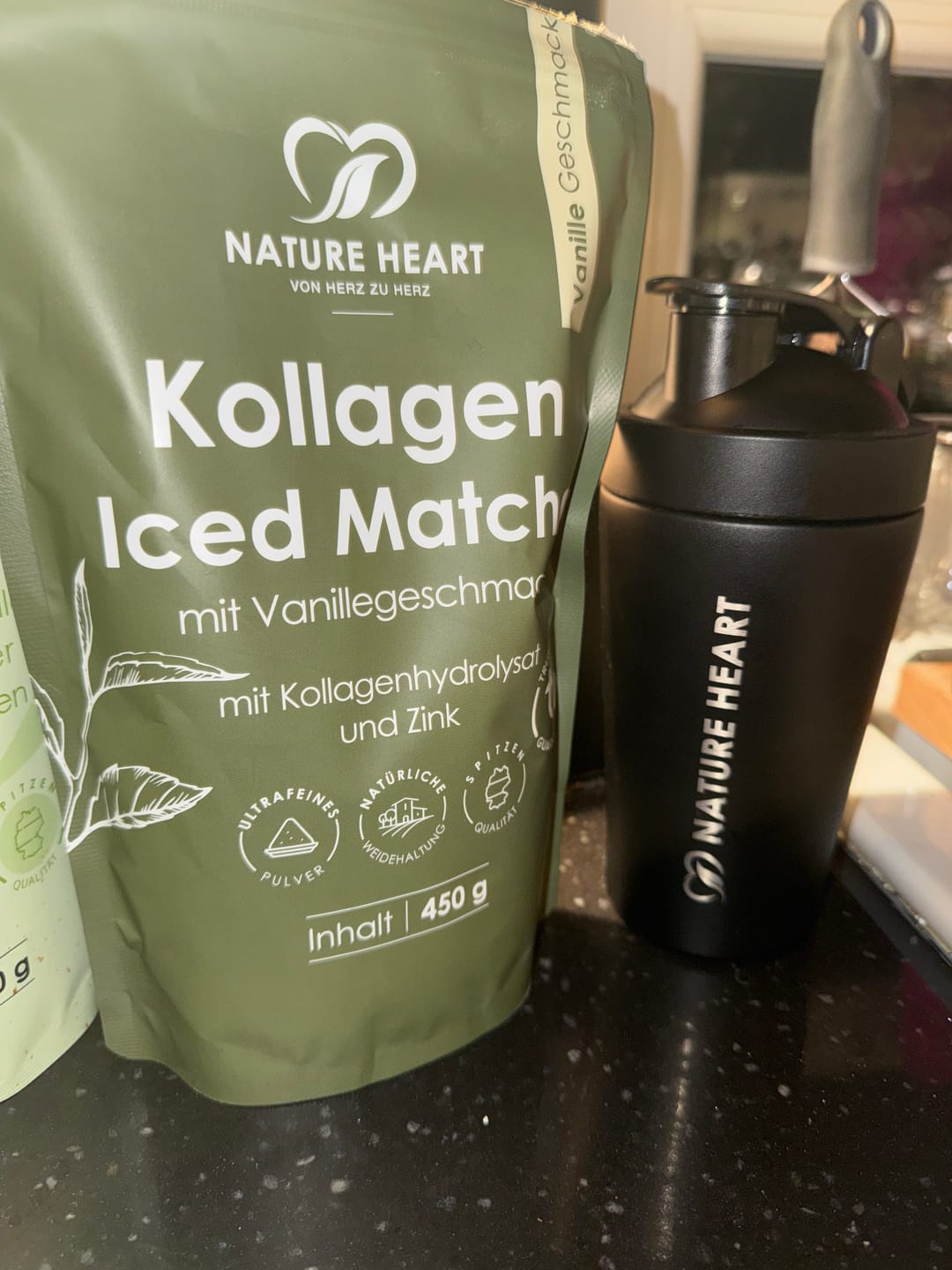 Customer photo review of Kollagen Iced Matcha