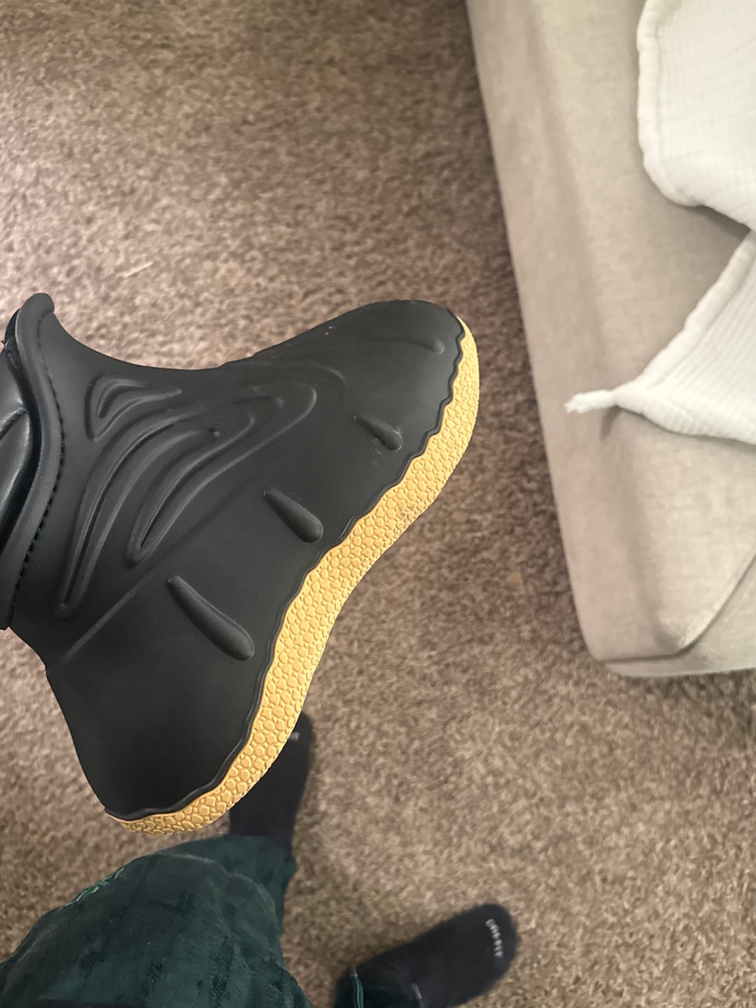 Customer photo review of DUCK BOOT - BLACK