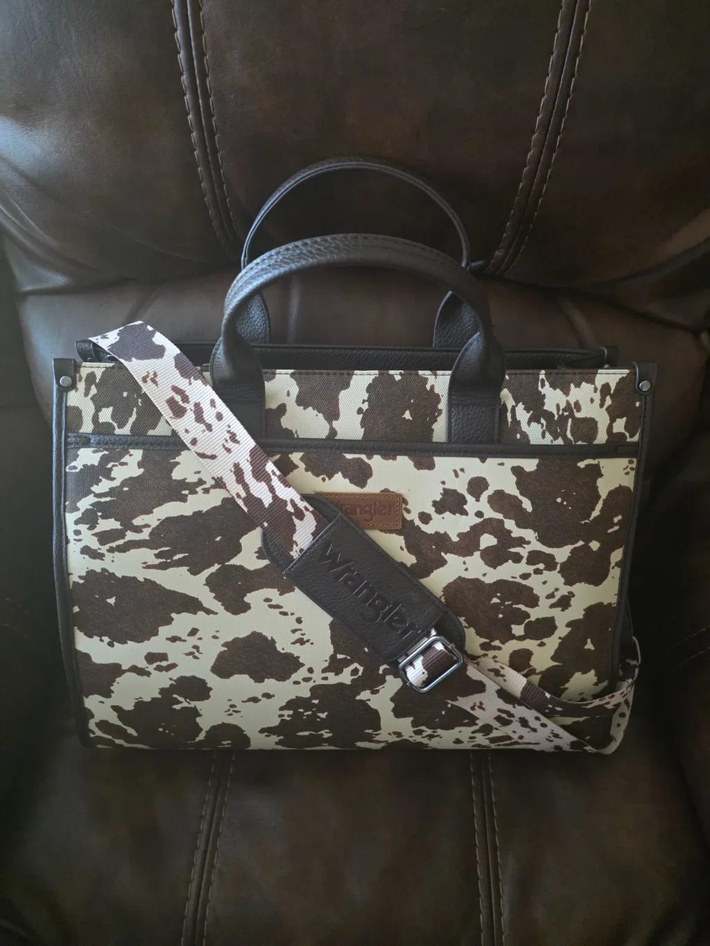 Customer photo review of Wrangler Laptop Tote Bag