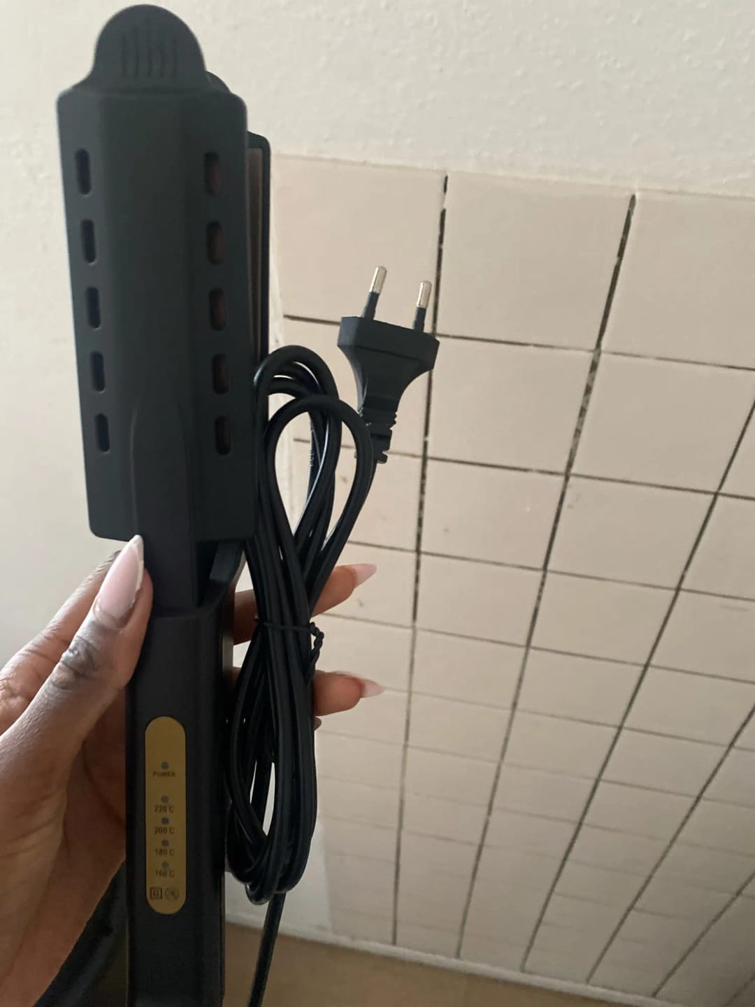 Customer photo review of Plancha iónica 4 en 1