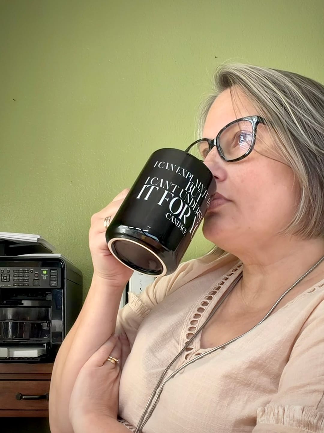Customer photo review of "I can explain it to you, but I cant understand it for you"  Mug