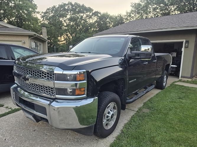 Customer photo review of Rearview Mirror Cover 23444125 Fit for 2014-2019 Chevy Silverado GMC Sierra 1500 2500 HD 3500