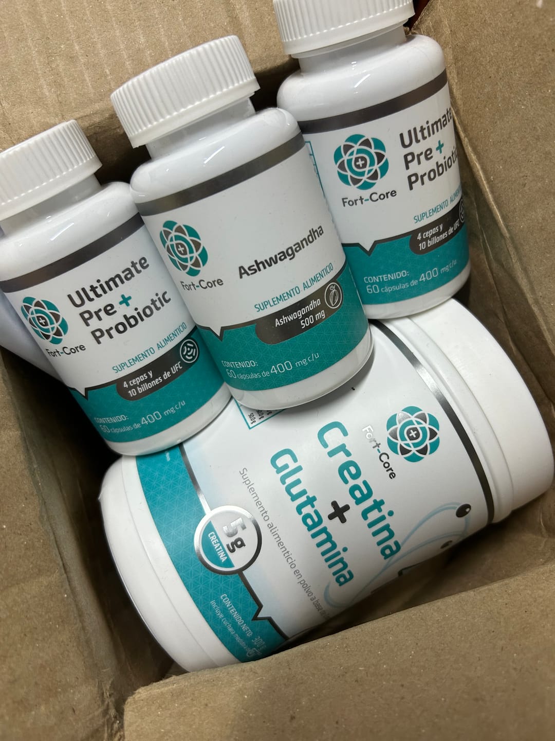 Customer photo review of Creatina Monohidratada Fort Core | 450 g