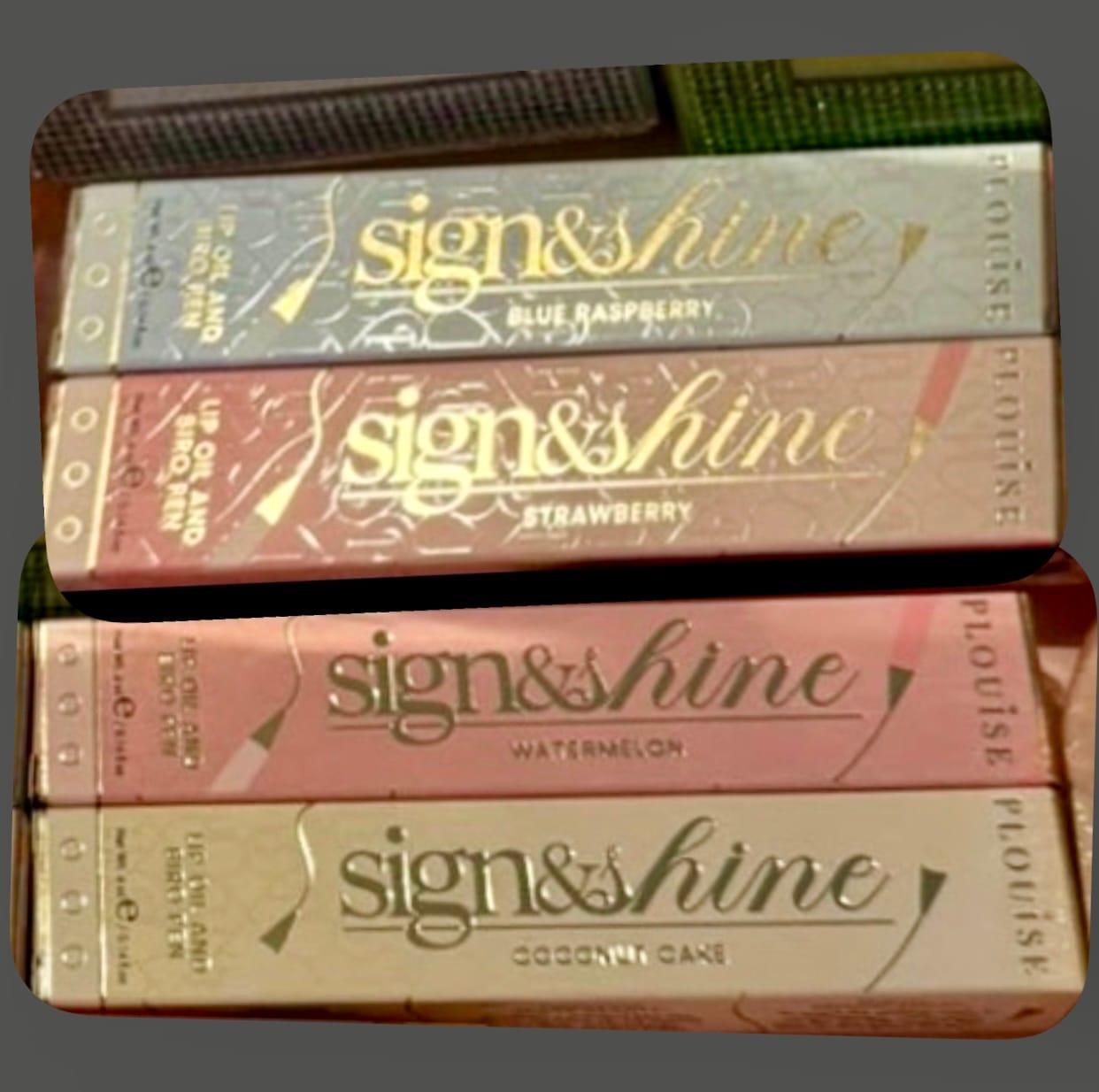 Customer photo review of Back to Business Sign And Shine Lip Oil Pen - PRE-ORDER