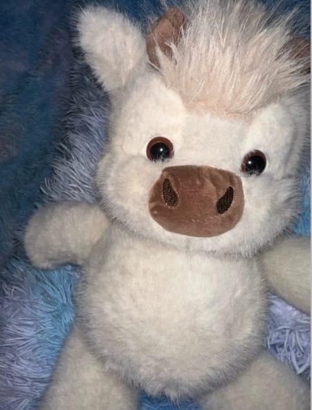 Customer photo review of Salla-Gör Hareketli Peluş - Beyaz İnek