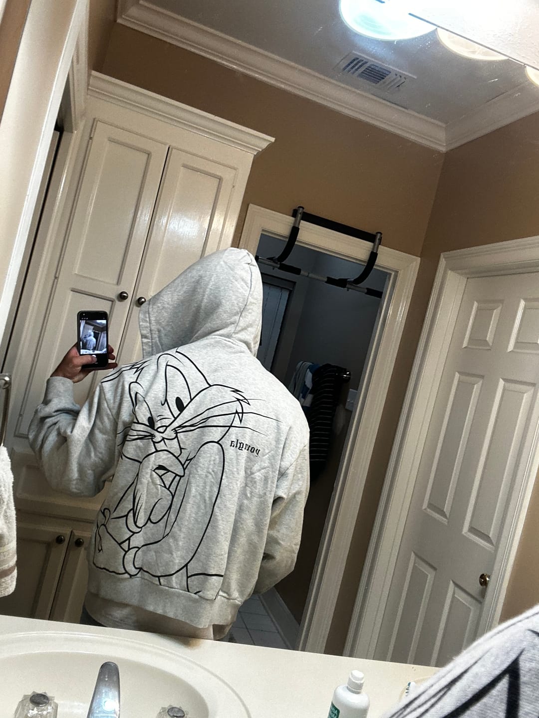 Customer photo review of 5257 - Looney Tunes Plaid Zip-Ups