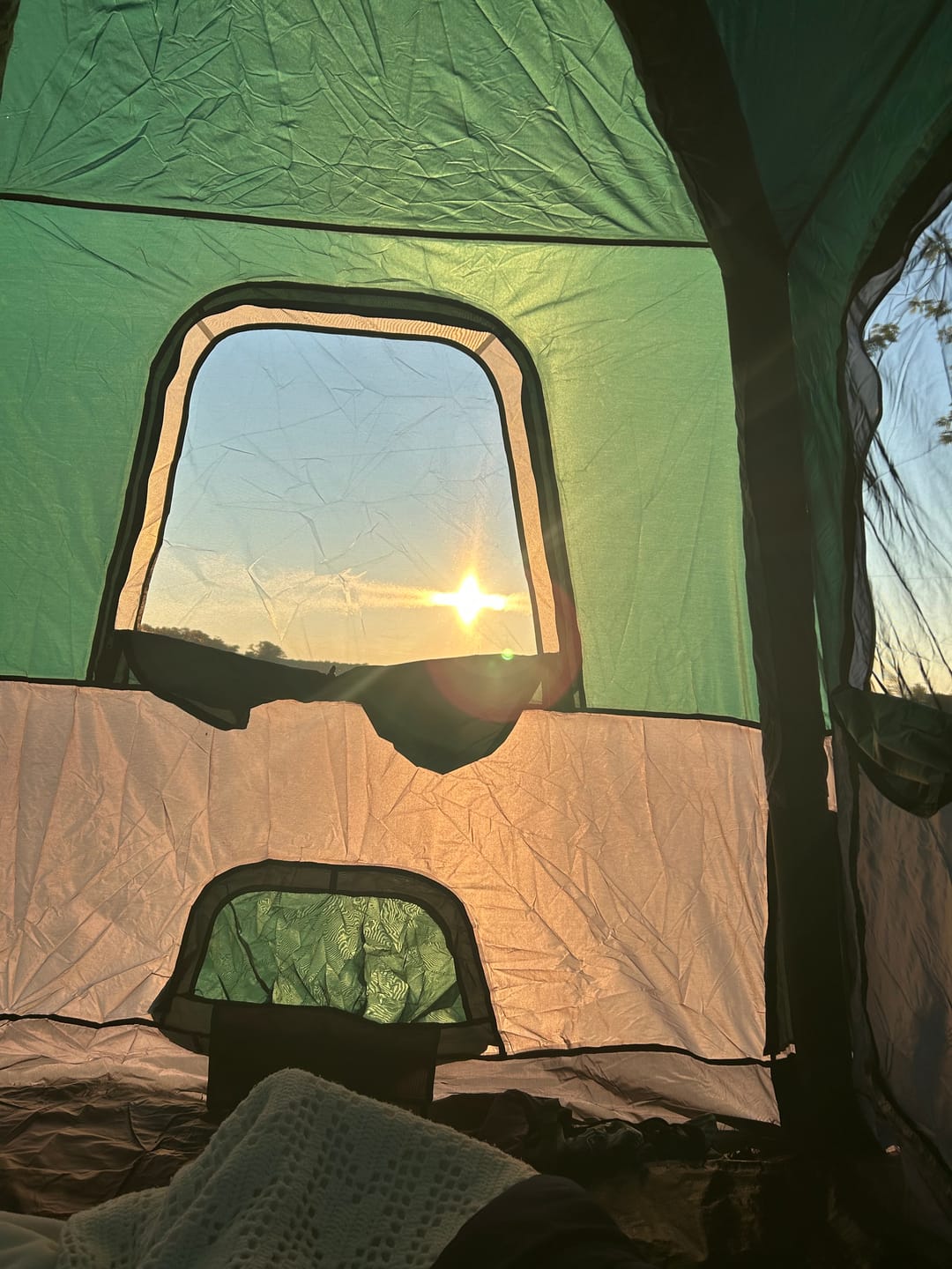 Customer photo review of 2-Step Cabin Tent