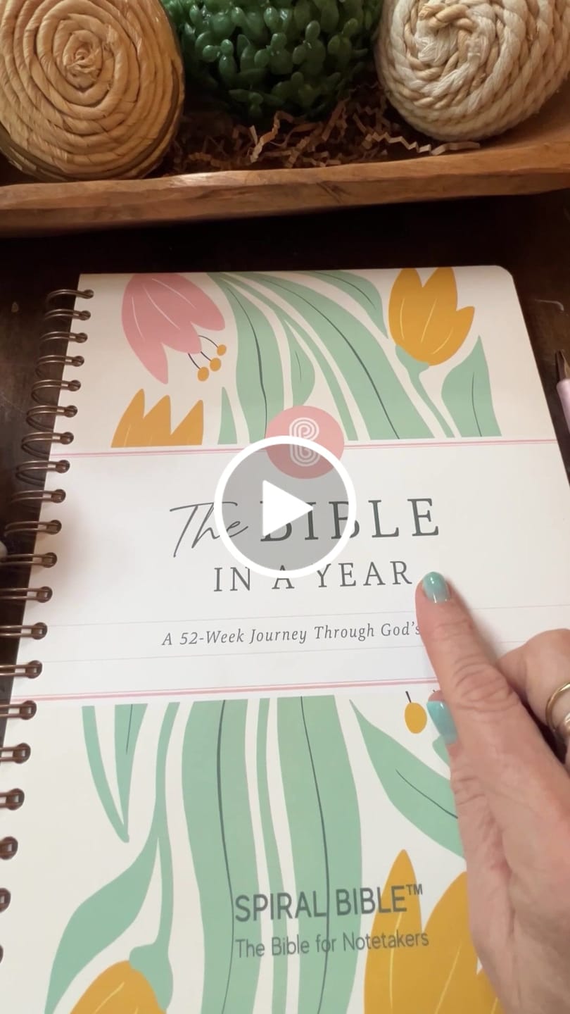 Customer video review of The Bible In A Year: A 52-Week Journey Through God's Word