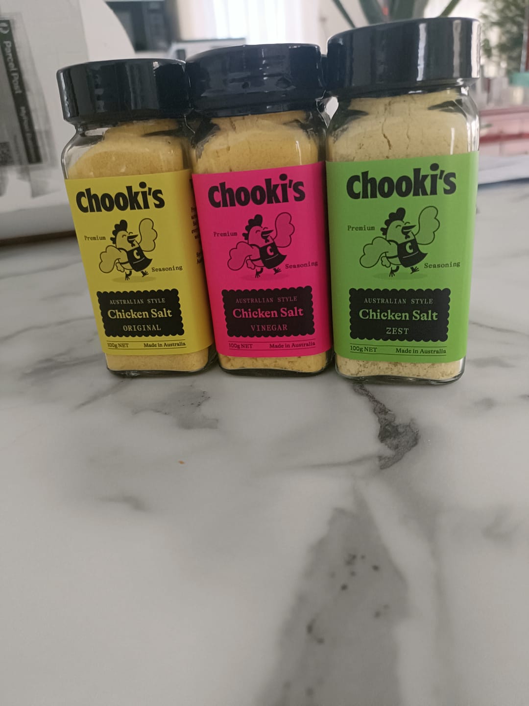Customer photo review of Chooki's Vinegar Chicken Salt 100g