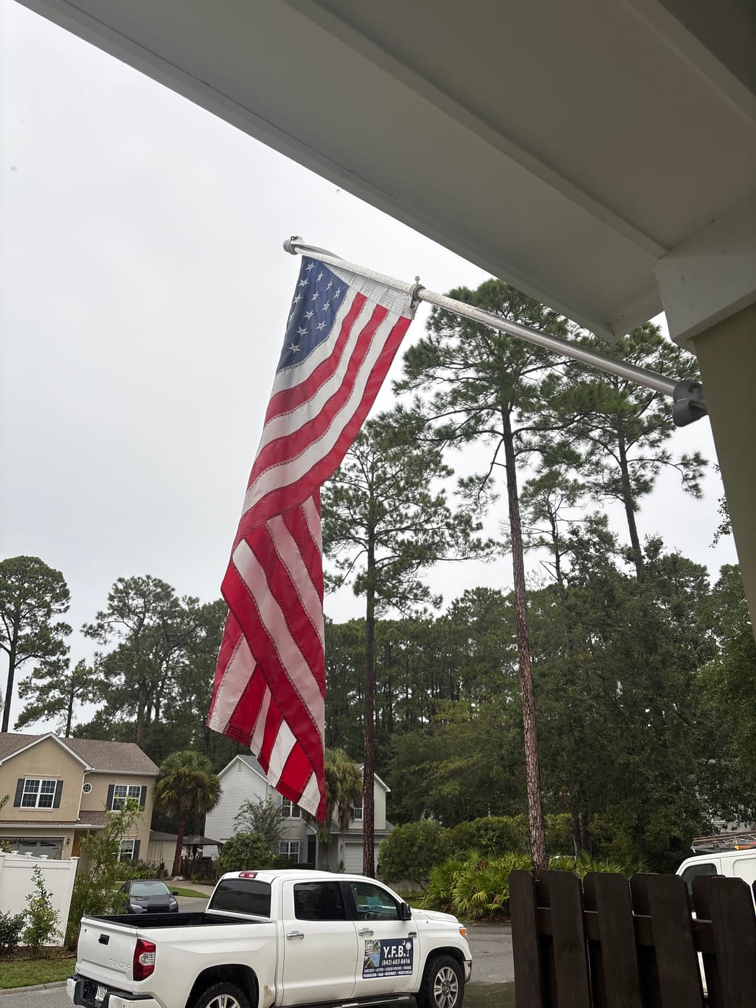 Customer photo review of 3' x 5' American Flag