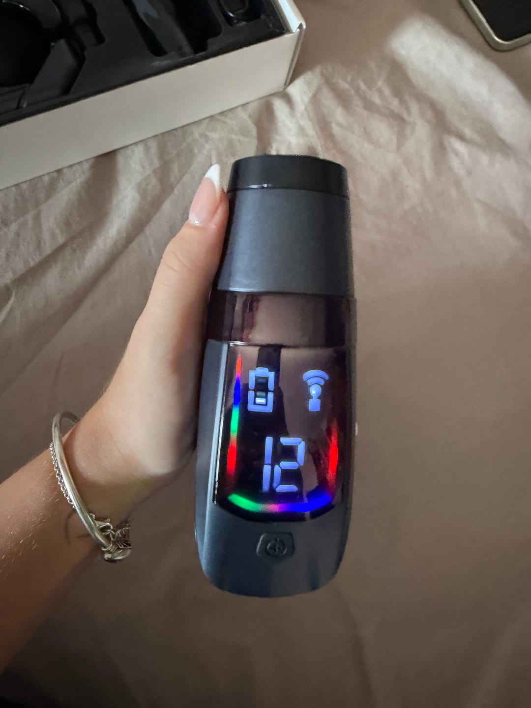 Customer photo review of Pistola Masajeadora PREMIUM MOVIORE