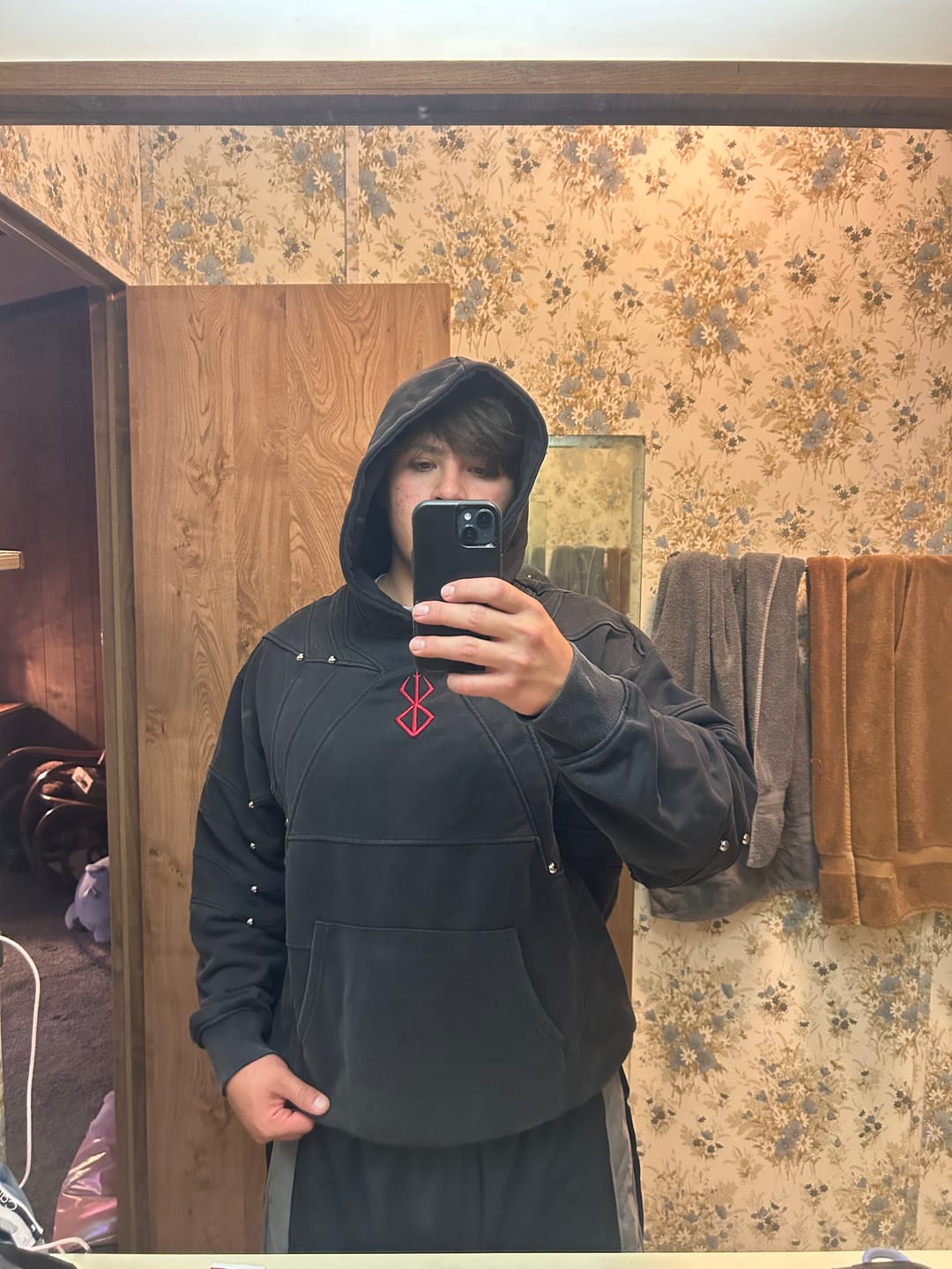Customer photo review of Tormented Armor Hoodie