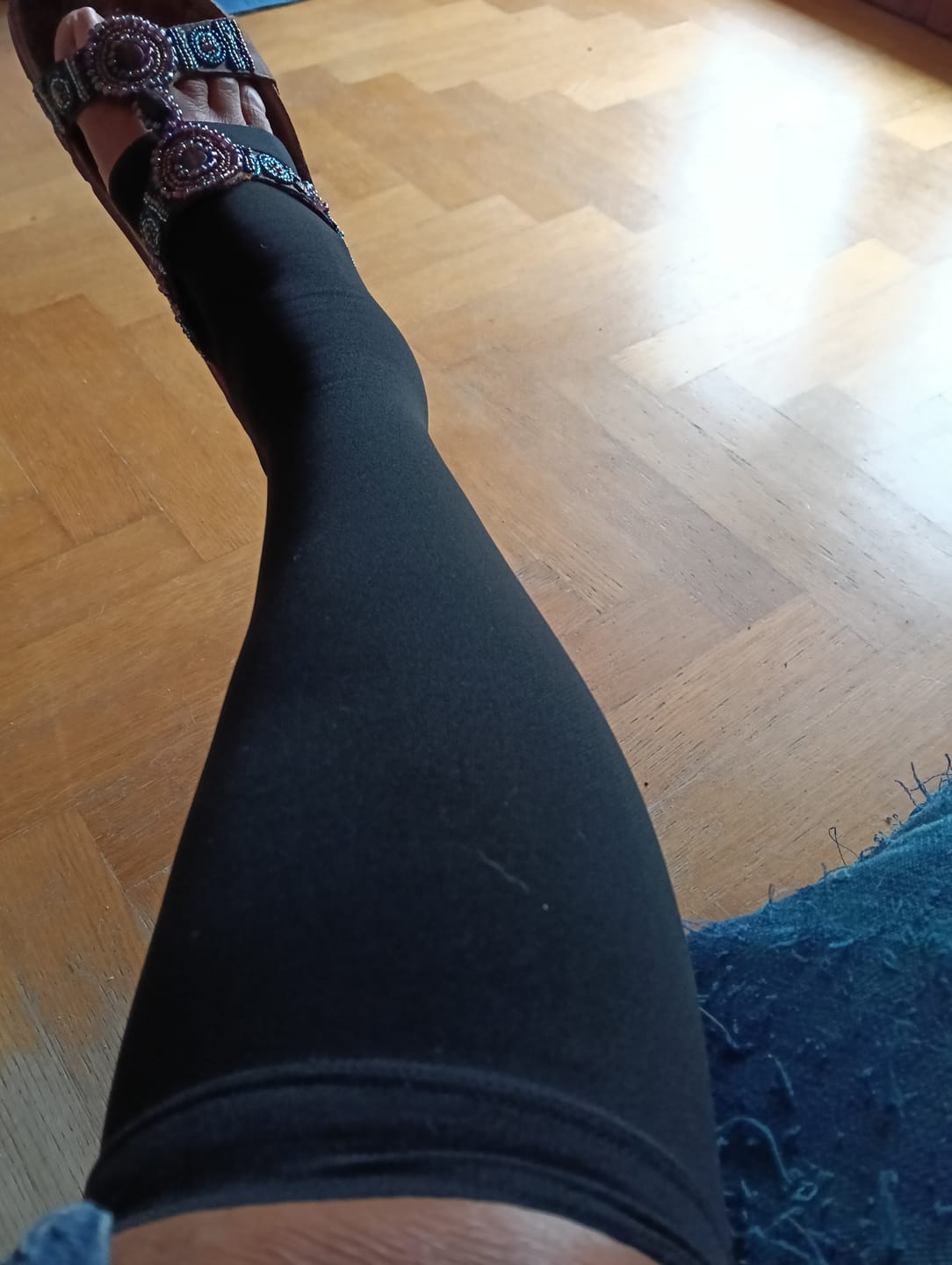 Customer photo review of Calze BambooFlow™ a Compressione punta CHIUSA – Gambe leggere tutto il giorno!