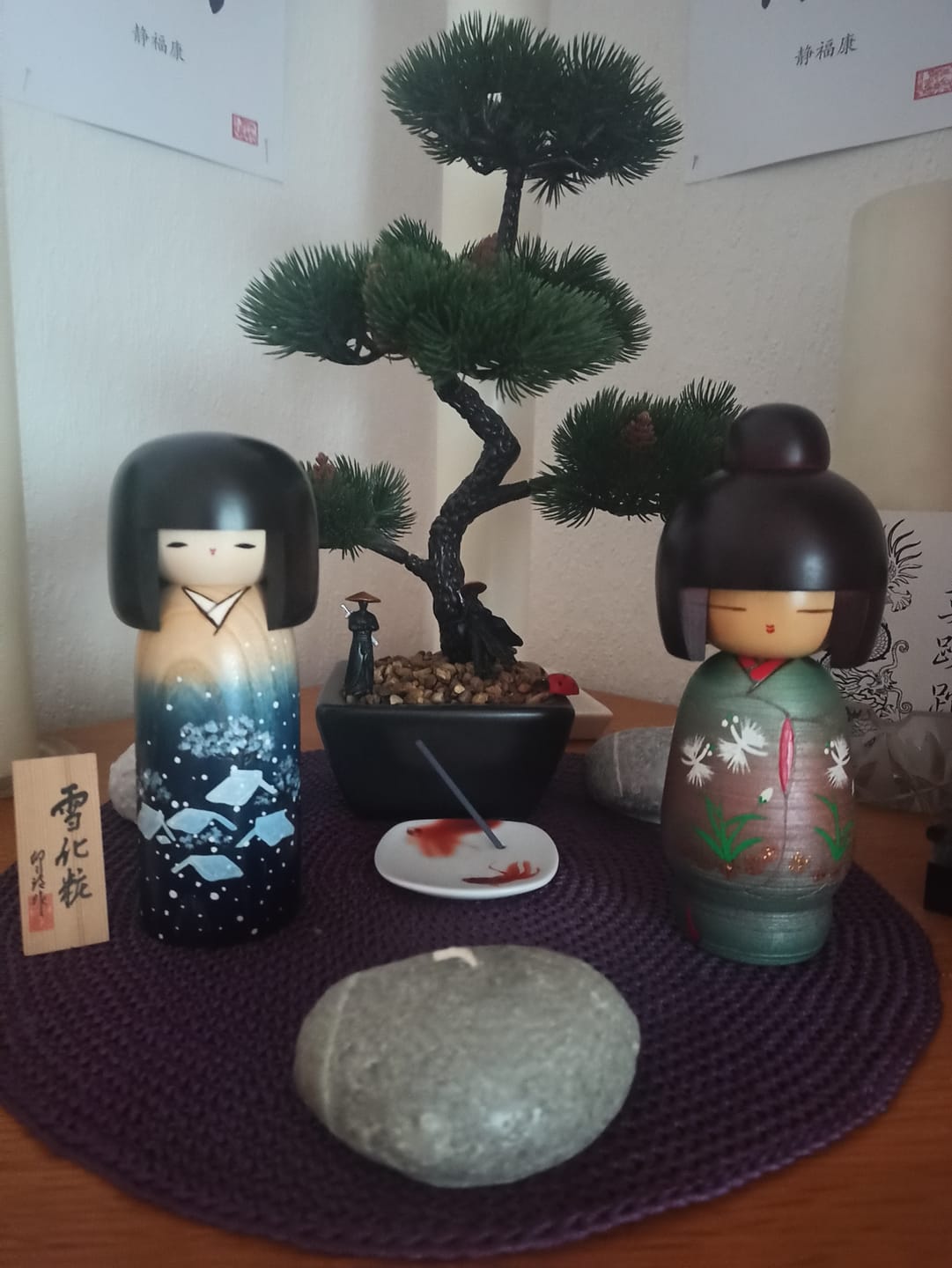 Customer photo review of Kokeshi-Puppe Winter