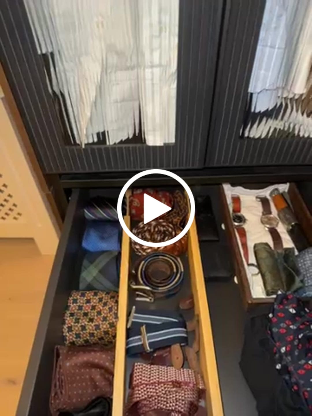 Customer video review of 4-pk Justerbar skuffedeler, bambus