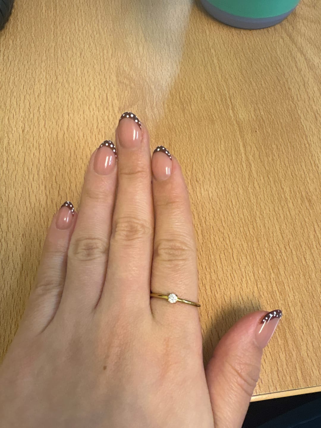 Customer photo review of Anillo Zirconia Birthstone