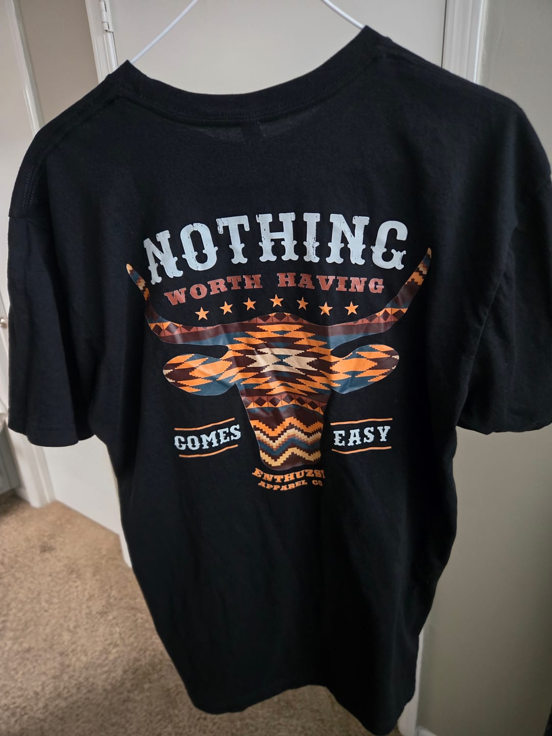 Customer photo review of NOTHIN' COMES EASY