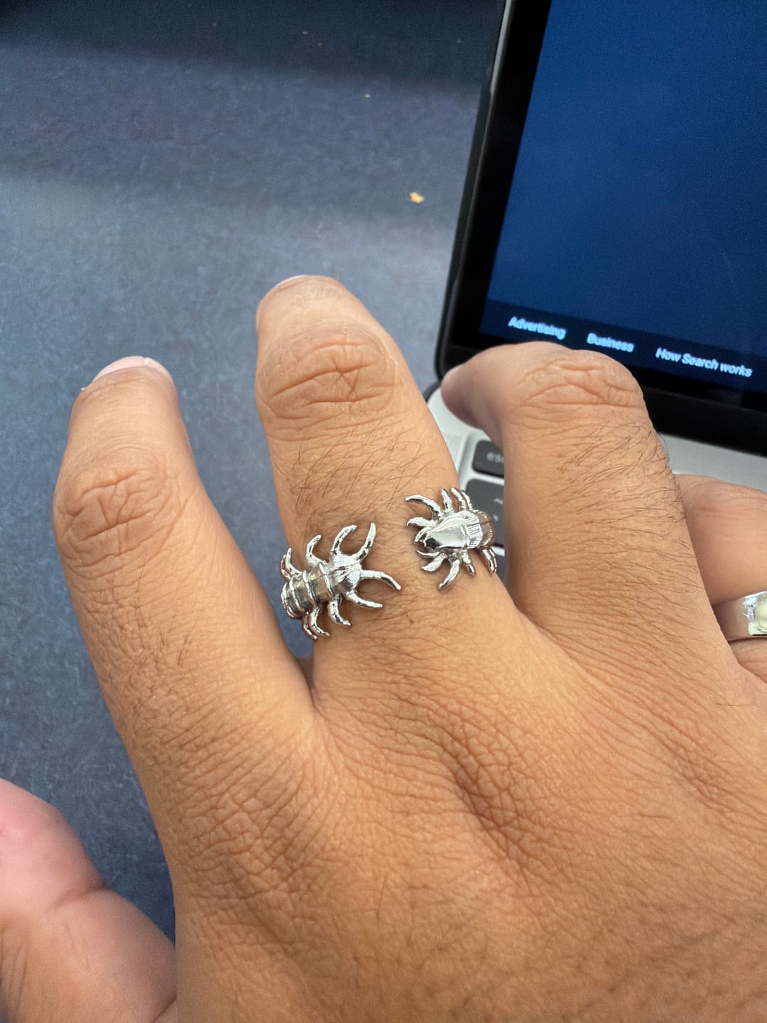 Customer photo review of CENTIPEDE RING