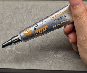 Customer photo review of Retinol Eyebag Cream