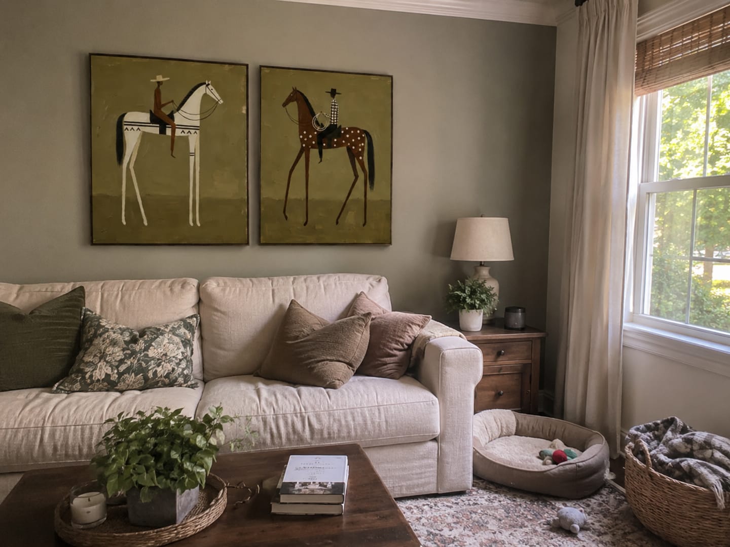 Customer photo review of Vintage Americana Art｜Wilderness Riders