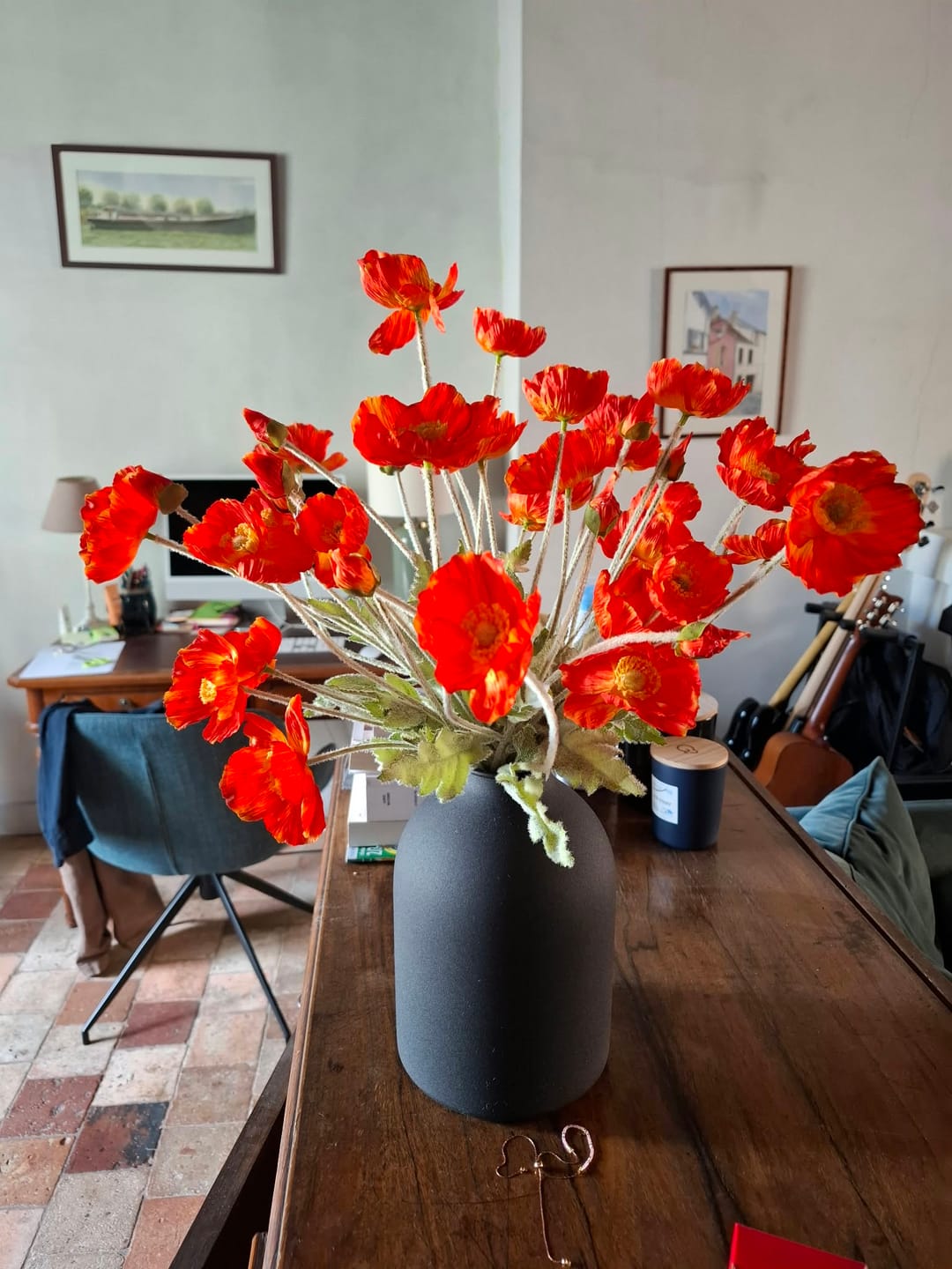 Customer photo review of Casa vase - Noir mat