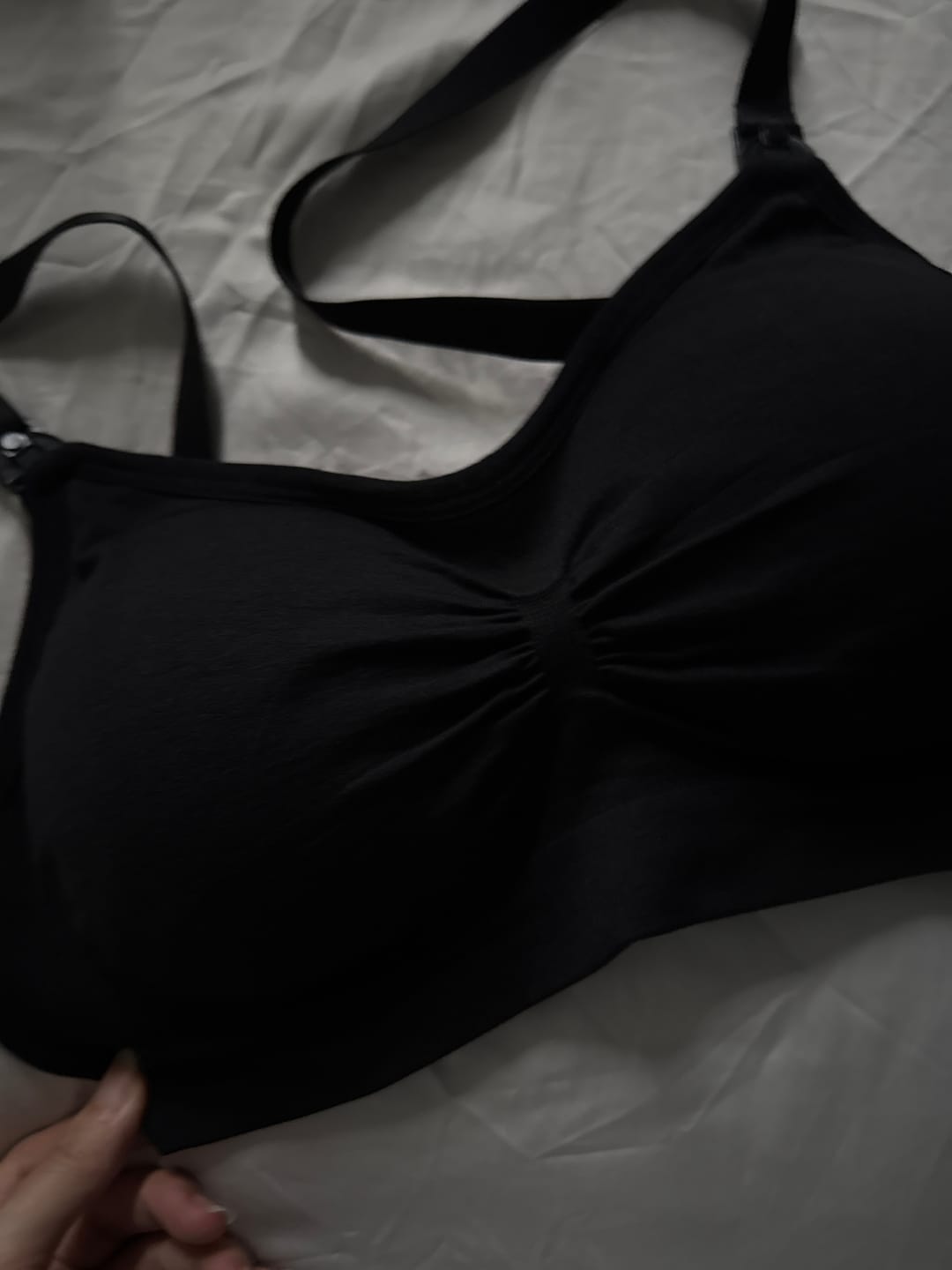 Customer photo review of Lovemère Seamless Nursing Bra