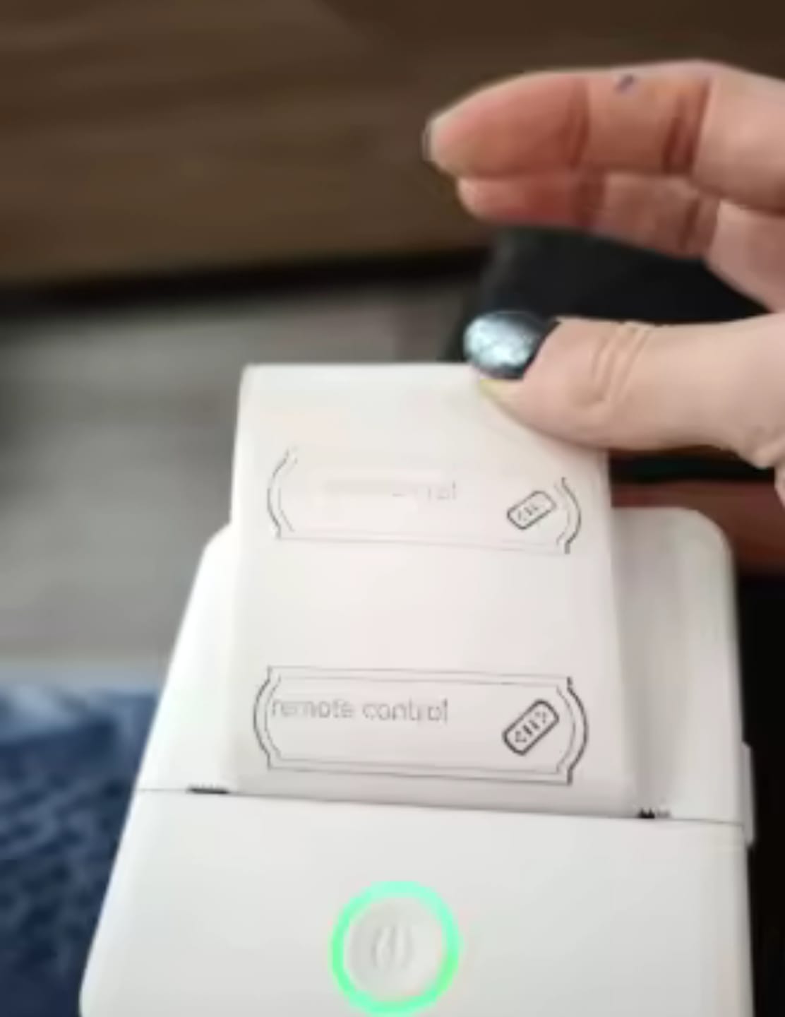 Customer photo review of Mini Impresora Térmica Bluetooth Portátil