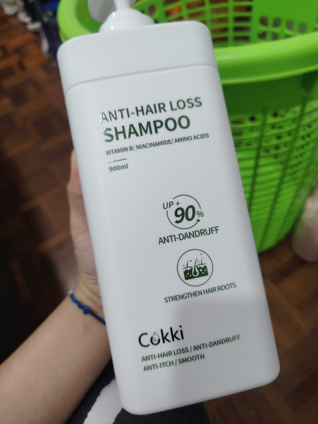 Customer photo review of Anti-hair Loss Shampoo&Anti-Hair Loss Fragrance Conditioner