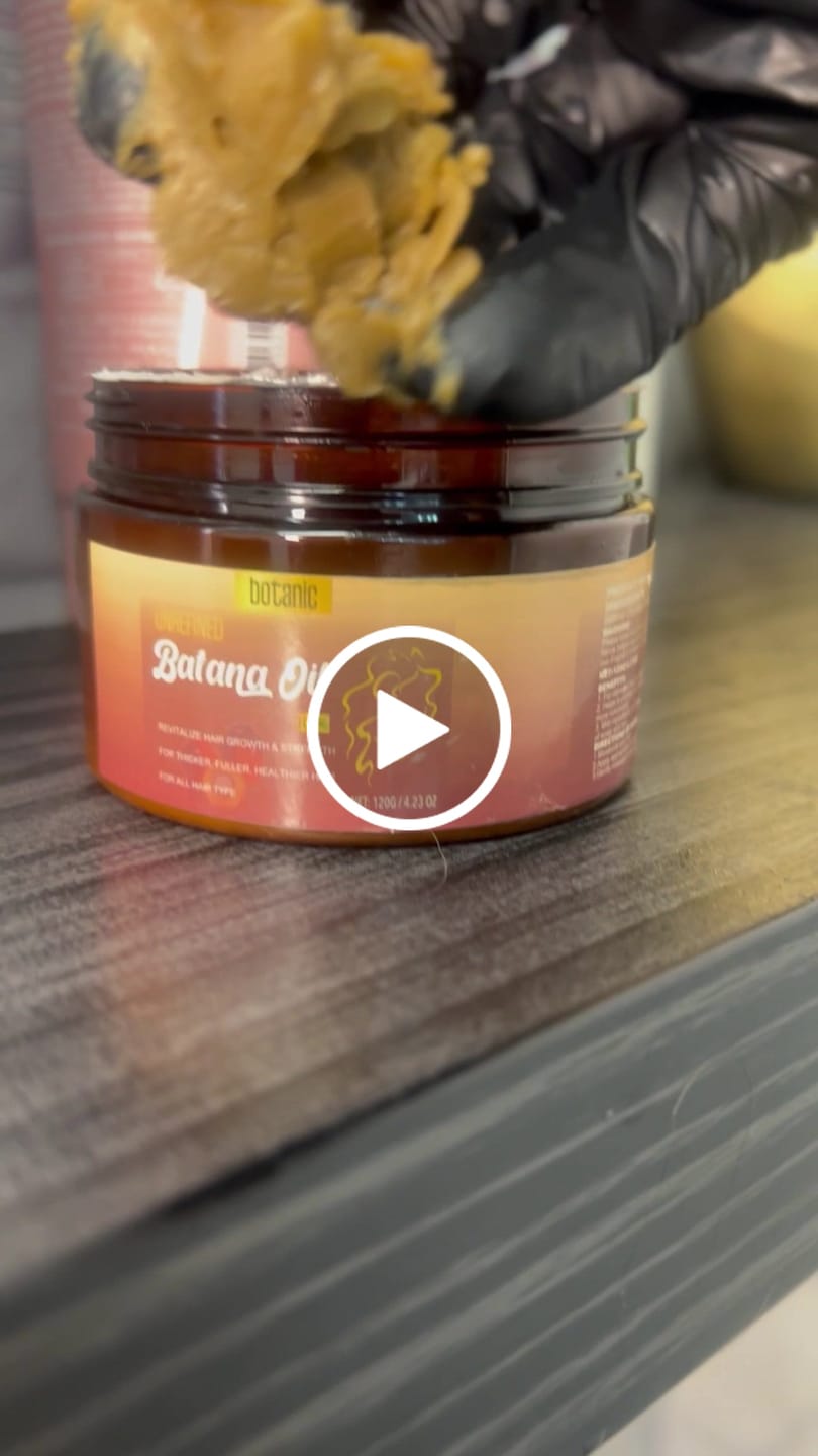 Customer video review of Batana Natural Hair Growth Oil
