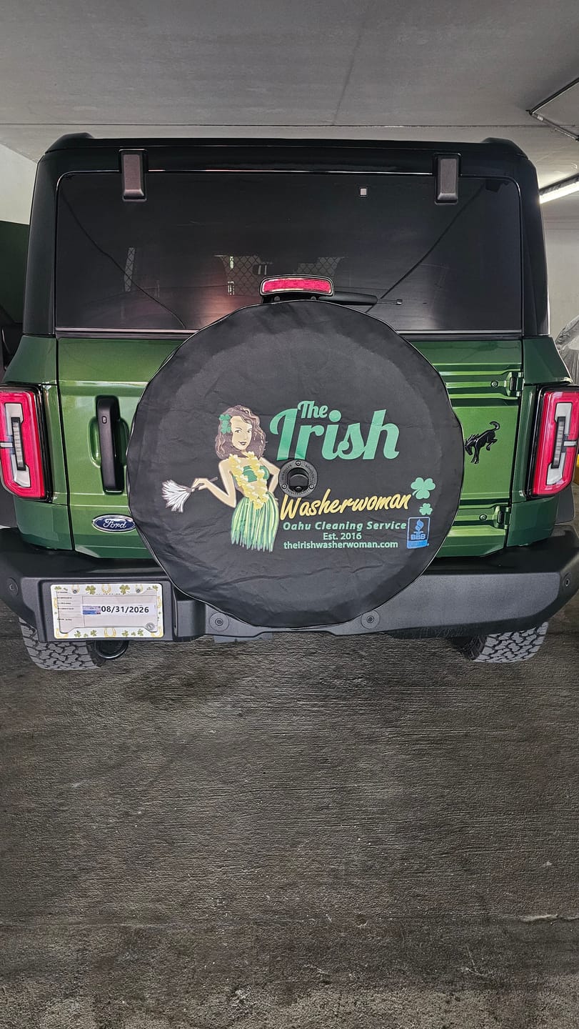 Customer photo review of CUSTOM Ford Bronco Tire Cover