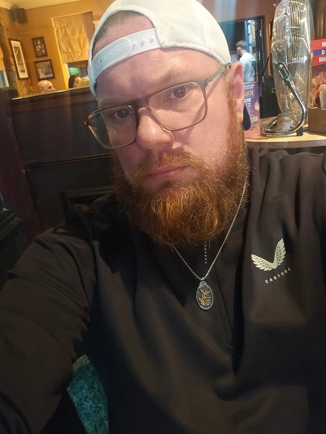 Customer photo review of ST. MICHAELS BADGE.