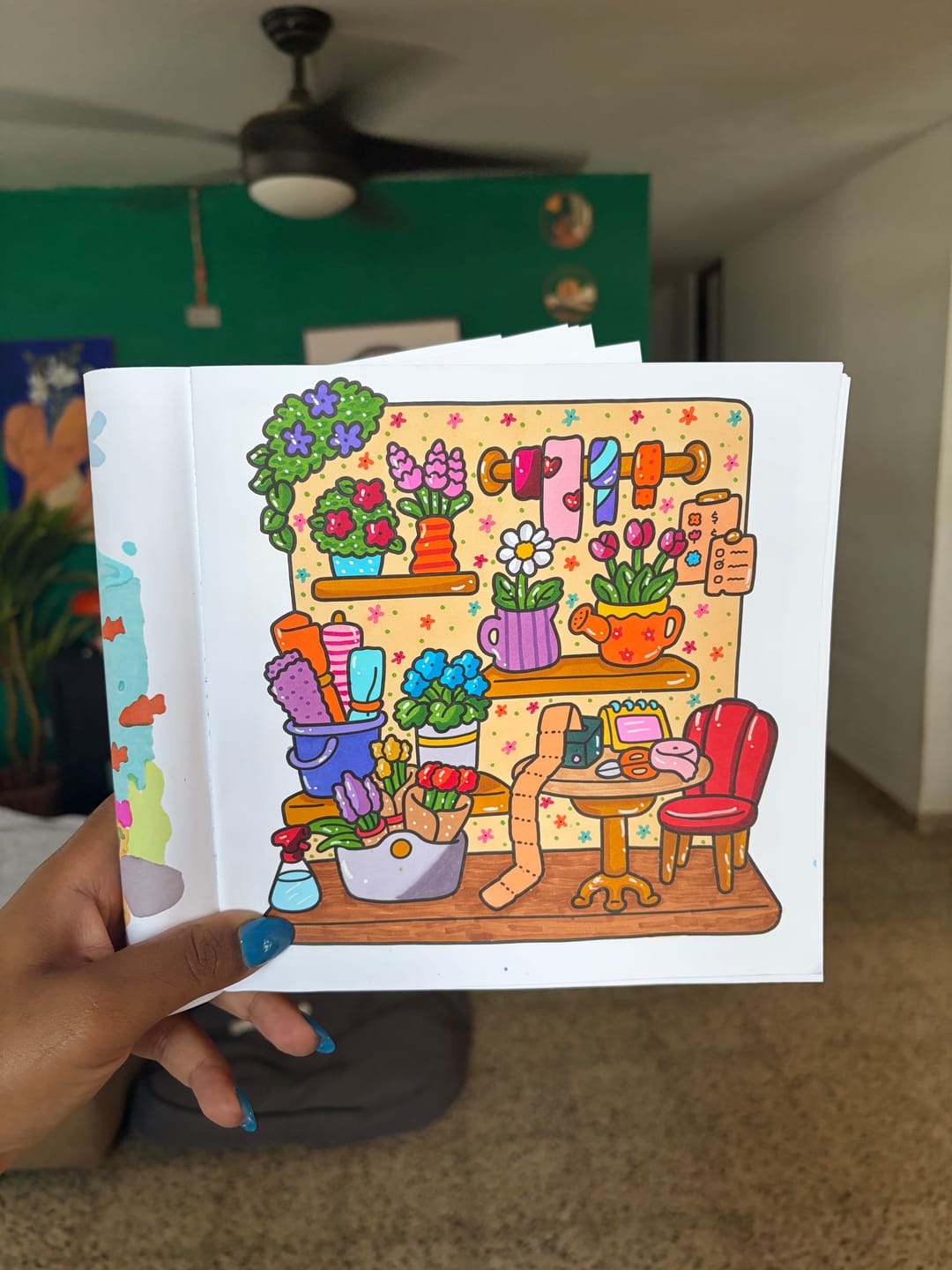 Customer photo review of Ohuhu Honolulu 216 Colors Dual Tips Alcohol Art Markers (New Color Codes)