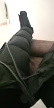 Customer photo review of "Professional Air Compression Leg Recovery System for Circulation and Lymphatic Drainage"