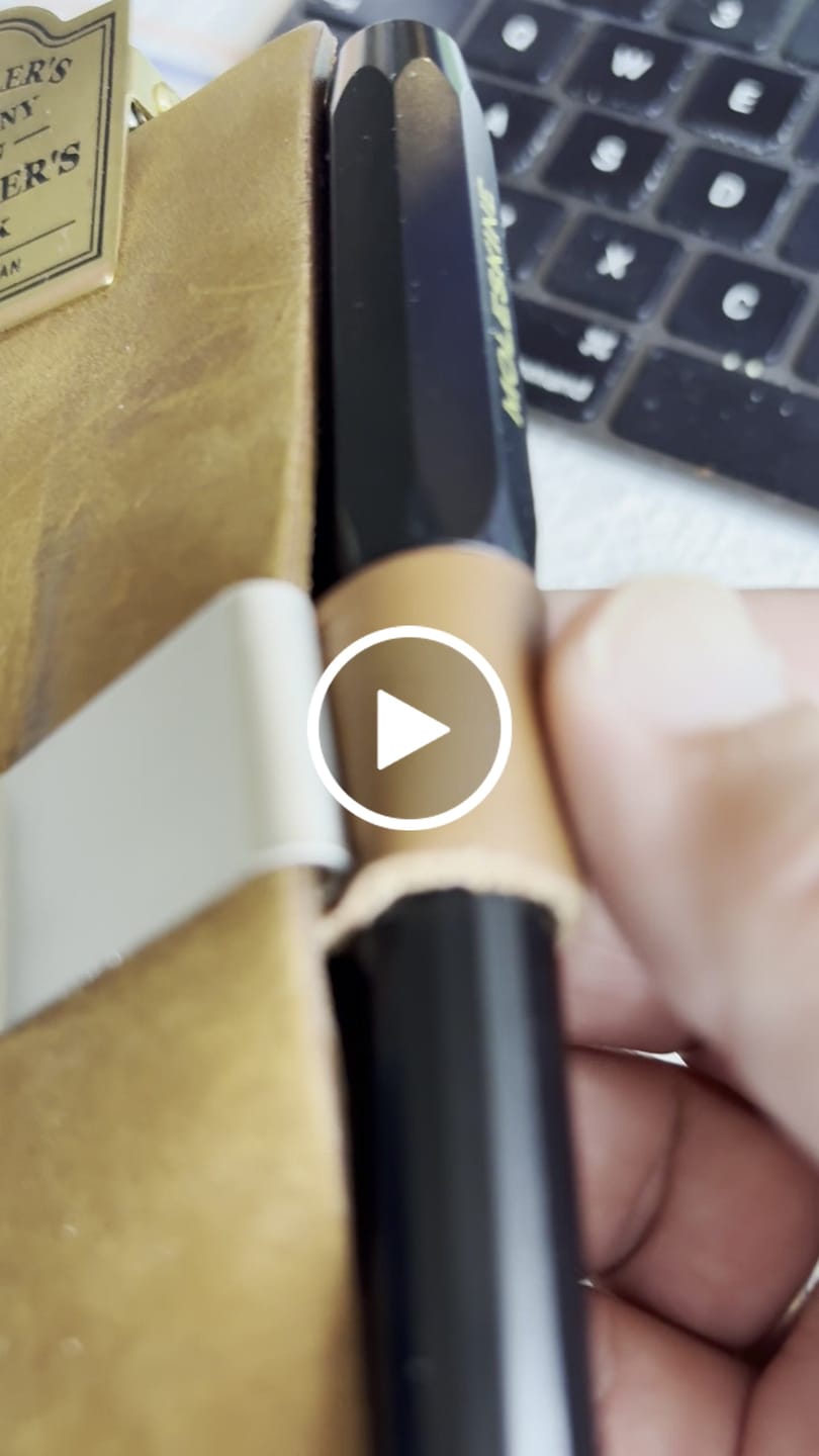 Customer video review of Traveler's Company 016. Pen Holder M
