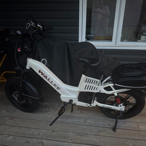 Customer photo review of Wallke H7 Step-thru | All-Wheel Drive Fat Tire eBike