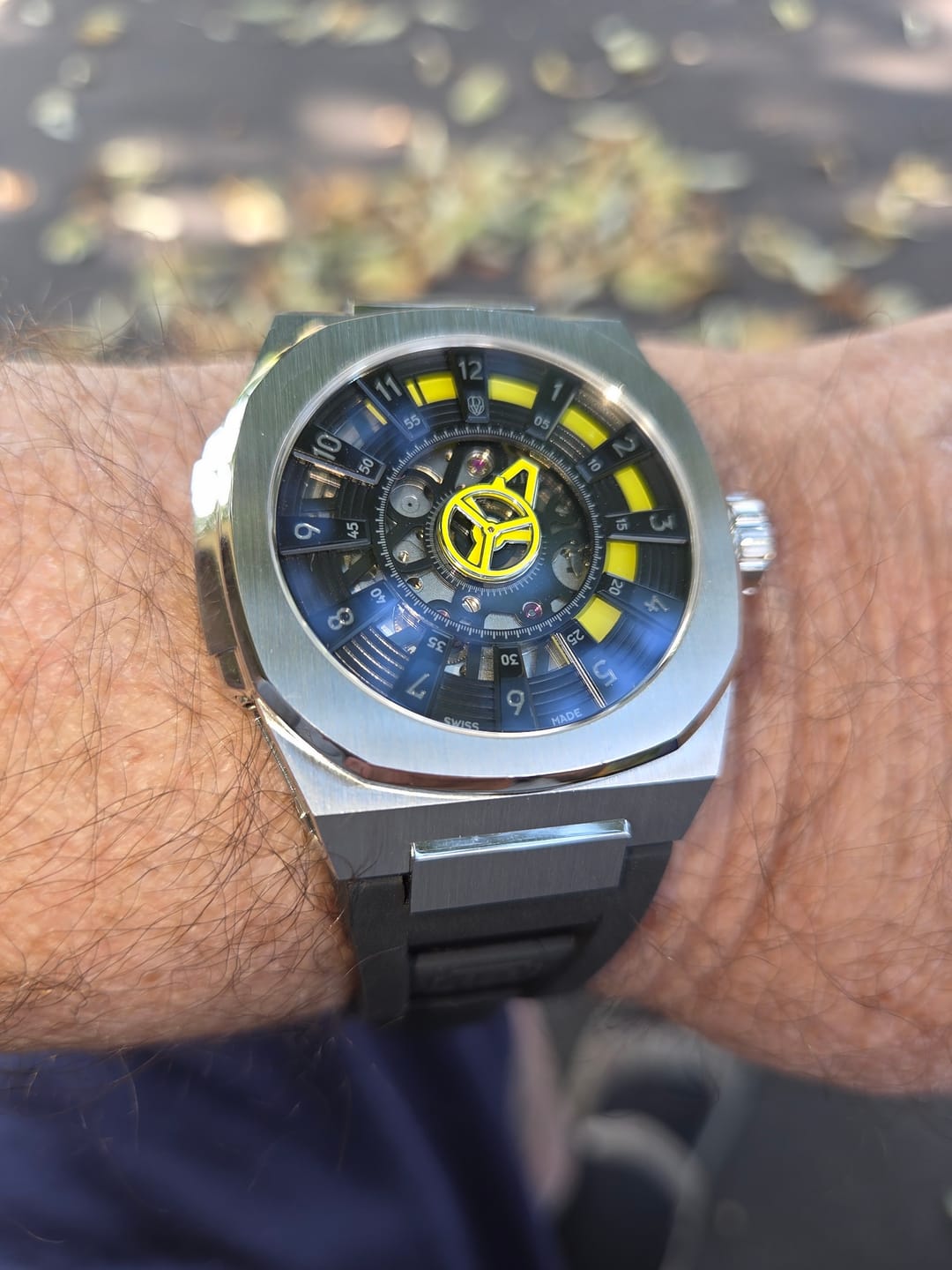 Customer photo review of M3S-yellow-rubber