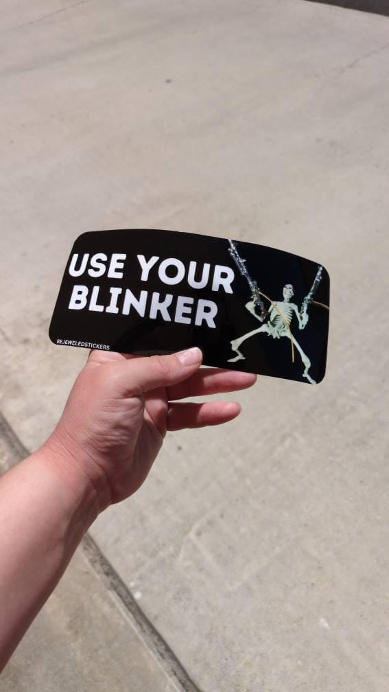 Customer photo review of Use your blinker!