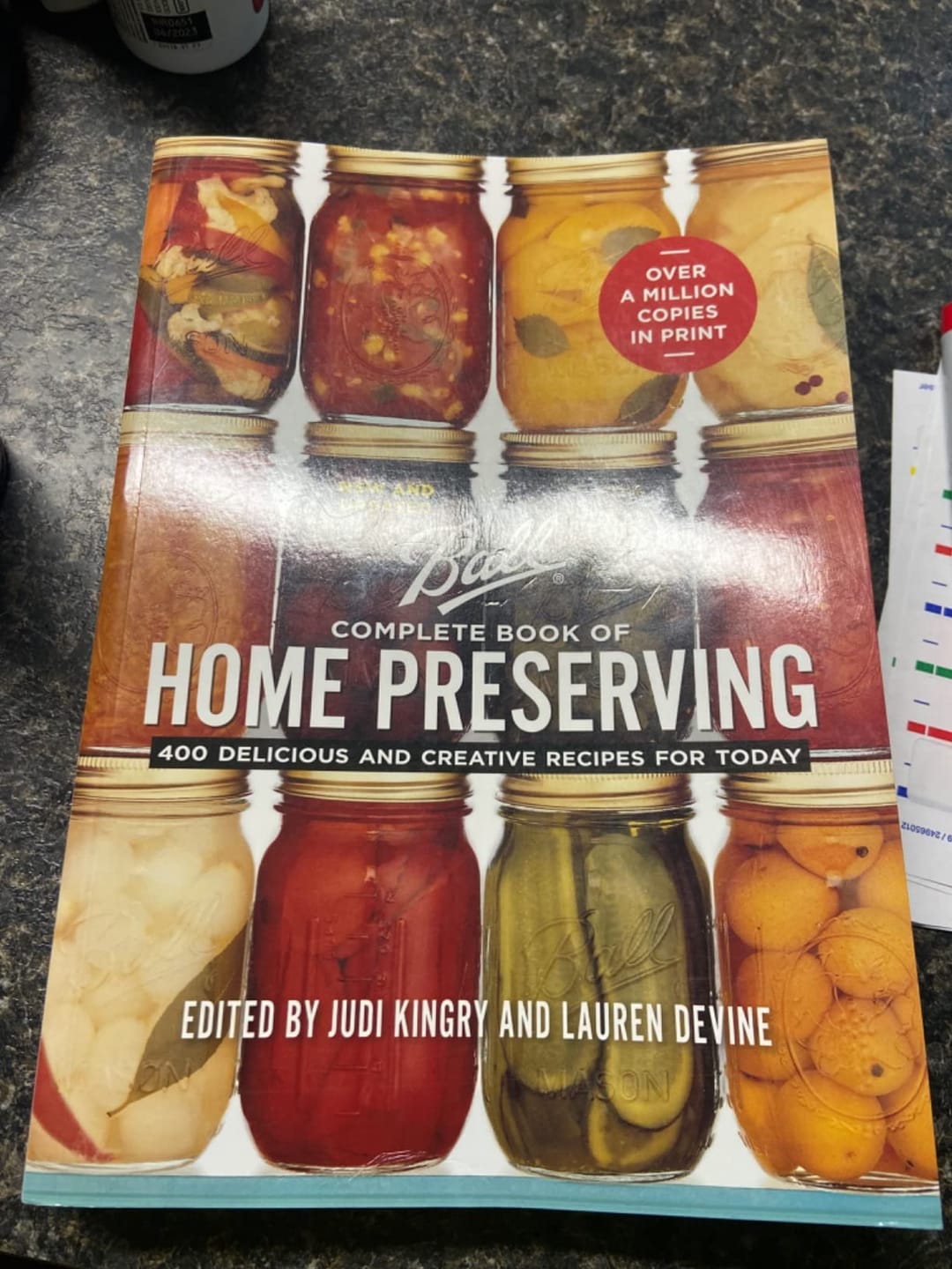 Customer photo review of Complete Book of Home Preserving