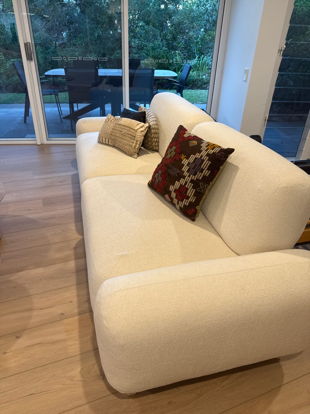 Customer photo review of Turkish Kilim Cushion