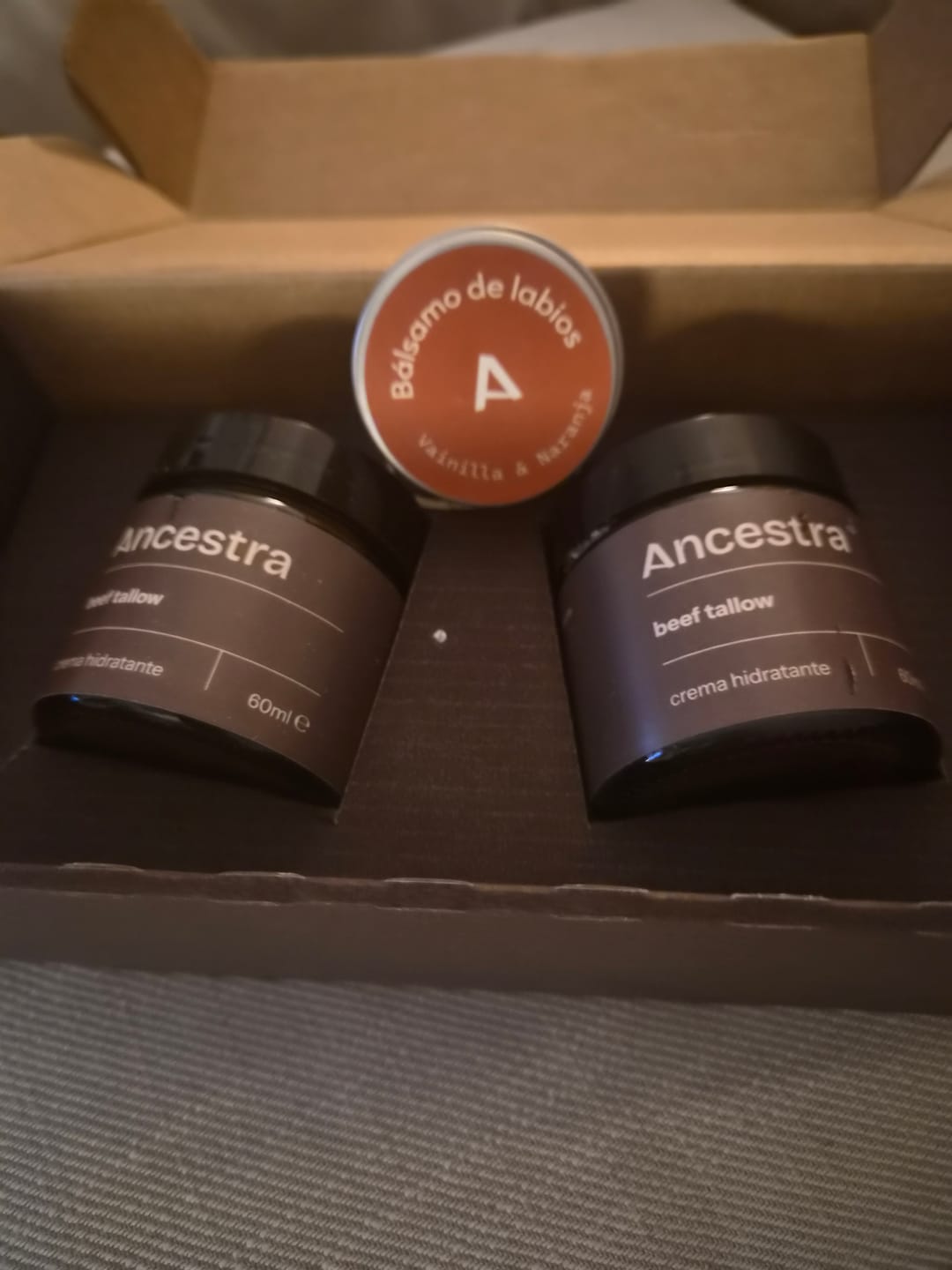 Customer photo review of Crema hidratante