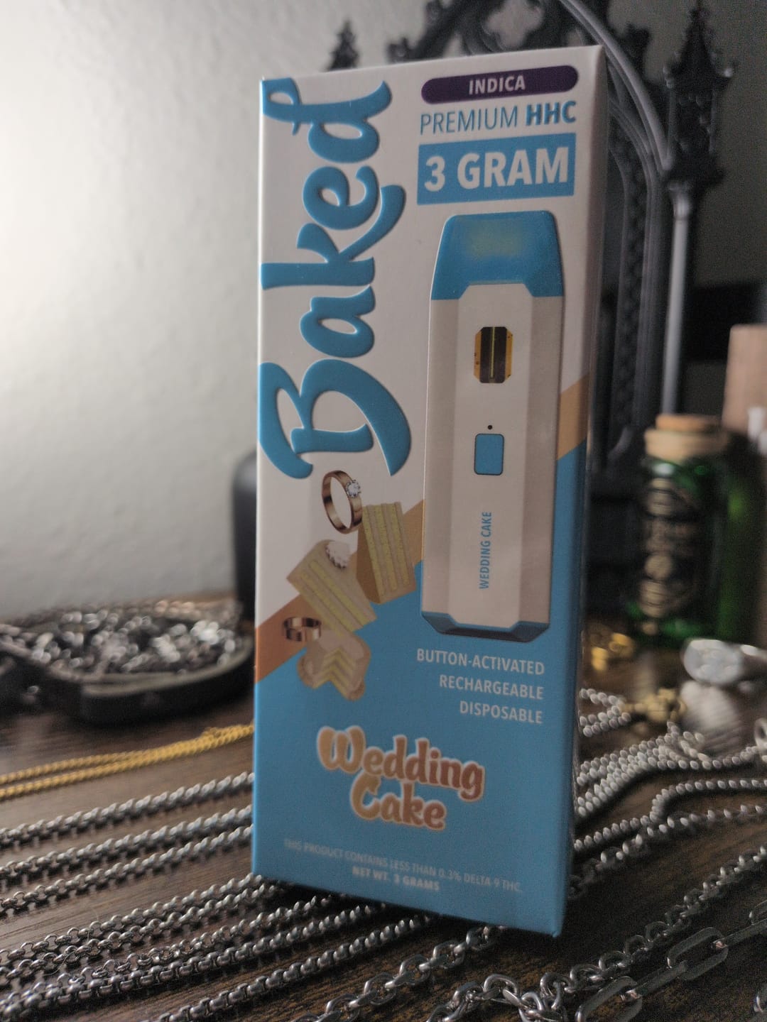Customer photo review of 3 Gram HHC Vape Pen - Blue Dream | Sativa
