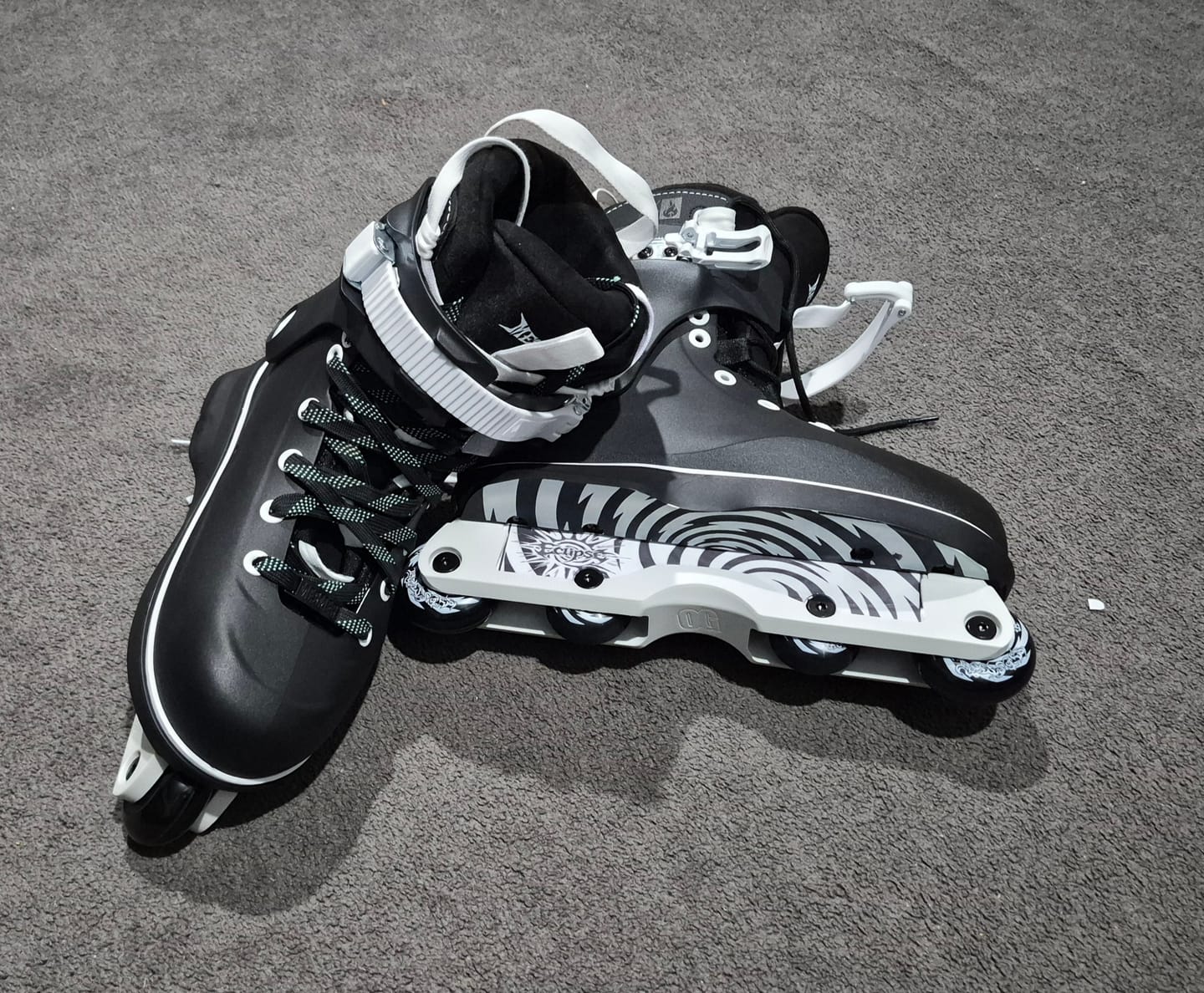 Customer photo review of Mesmer Eclipse TS Anti Aggressive Skates