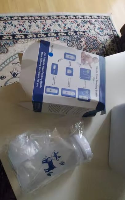 Customer photo review of Latido Eterno™ Biberón 3 en 1