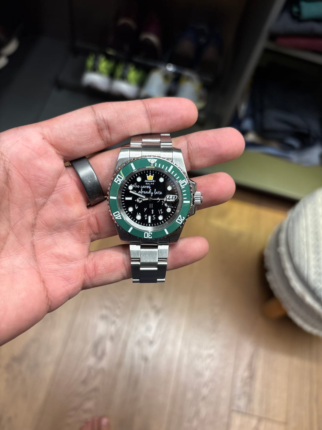 Customer photo review of HYDROCORE CLASSIC WATCH
