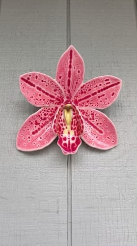 Customer photo review of Orchid Bloom Sculpture