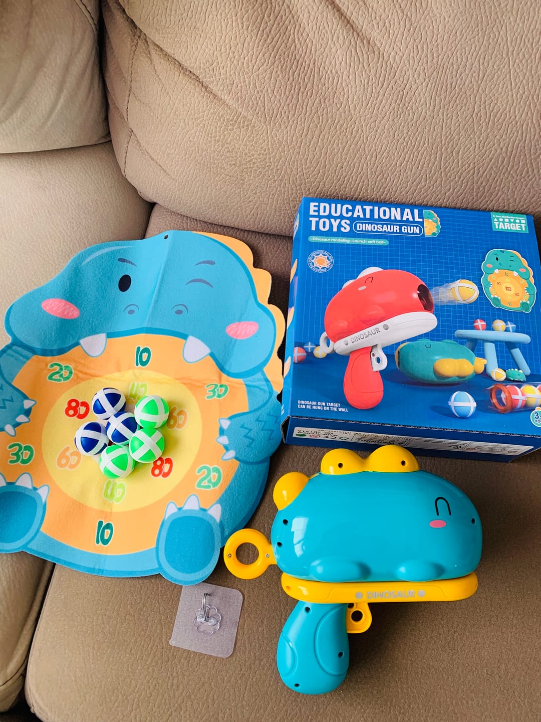 Customer photo review of Lanzasaurio de Bolas KokoKids™