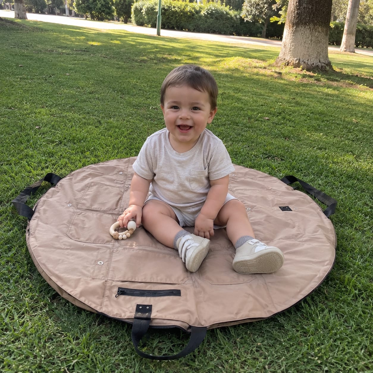 Customer photo review of Bolso de Pañales Plegable