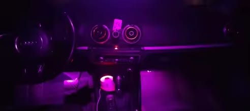 Customer photo review of Kit iluminación led RGB