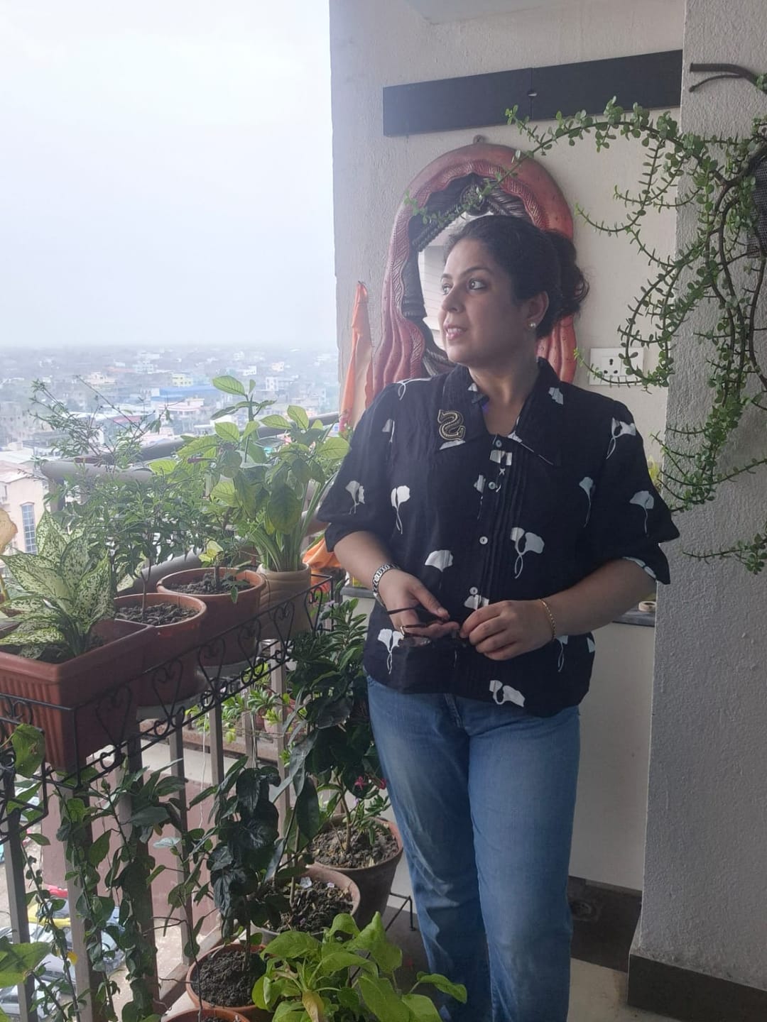 Customer photo review of Dove Collared Shirt