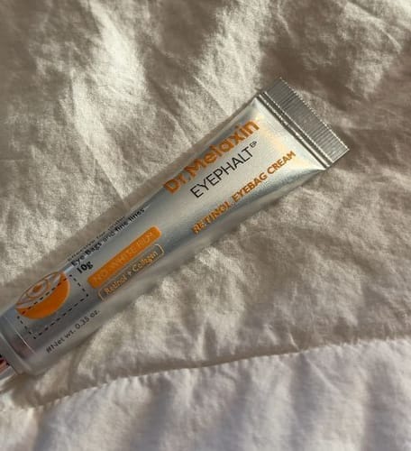 Customer photo review of Retinol Eyebag Cream